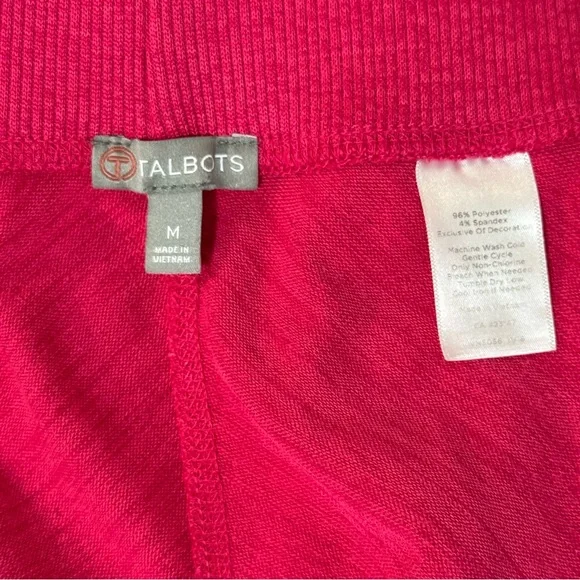 Talbots Bold Pink A-Line Skirt - Picture 4 of 7